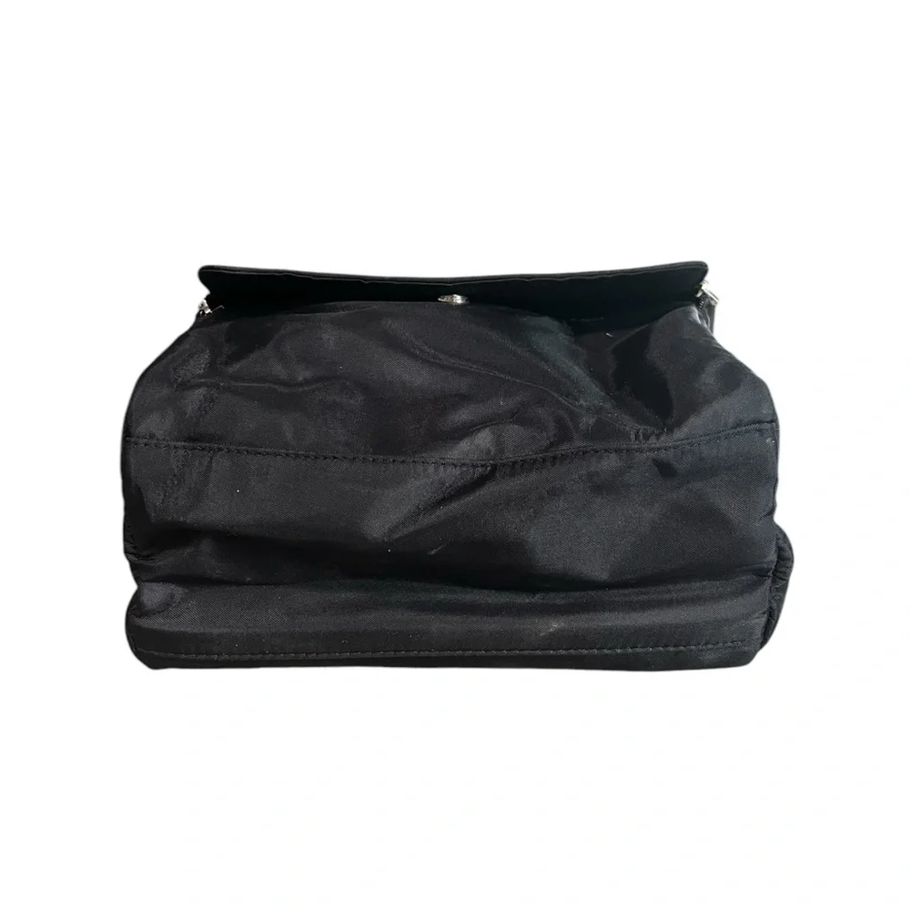 Christian Dior Black Nylon Makeup Pouch with Handle